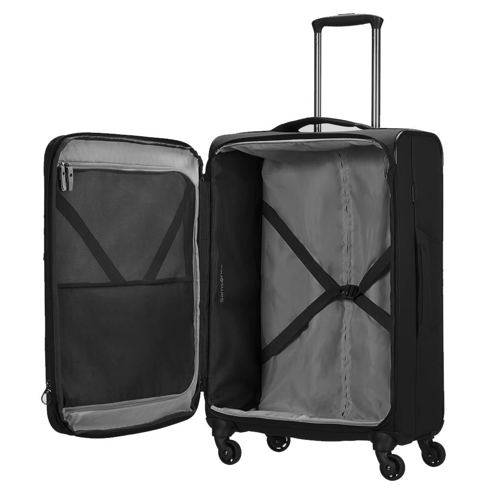 Maleta Blanda Superlite Spinner 78/28 Exp Negro L