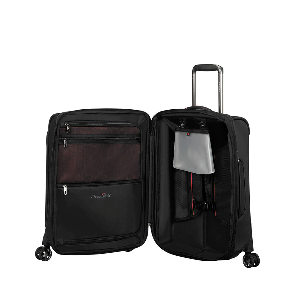  Maleta Suave PRO-DLX 5 SPINNER 55/20 EXP Chica BLACK 