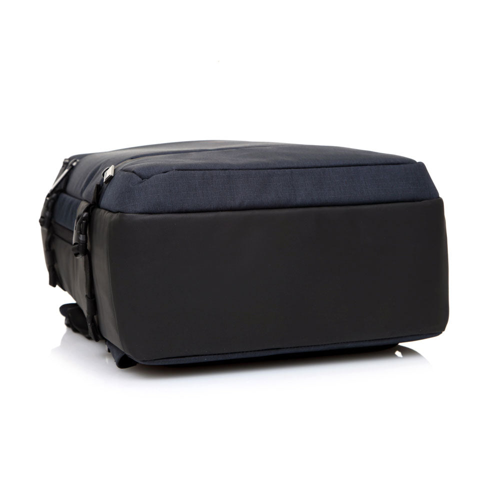Mochila Caritani Navy Melange/Black 22 Lts