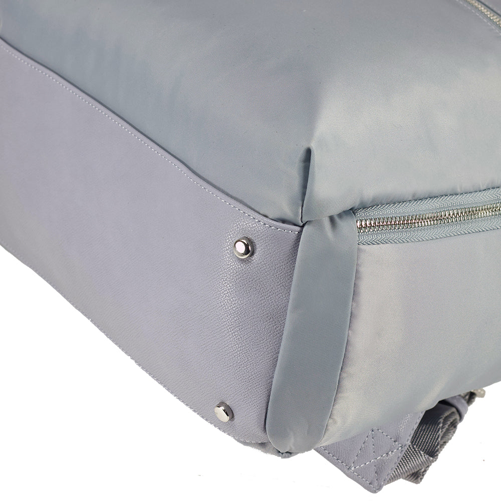 Mochila Fashion City Backpack 14.1" Caramelo Azul