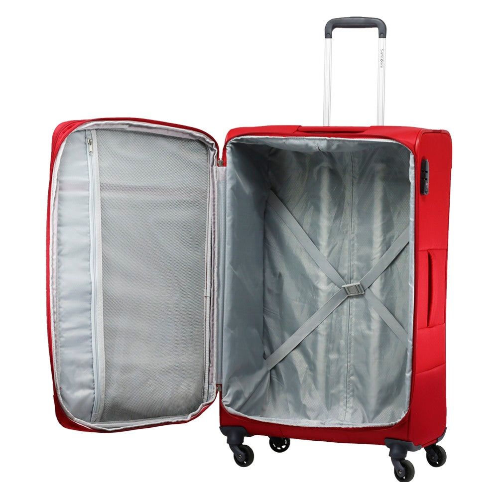 Maleta Basefolk Spinner 28 Exp Red L 88,6 Lts