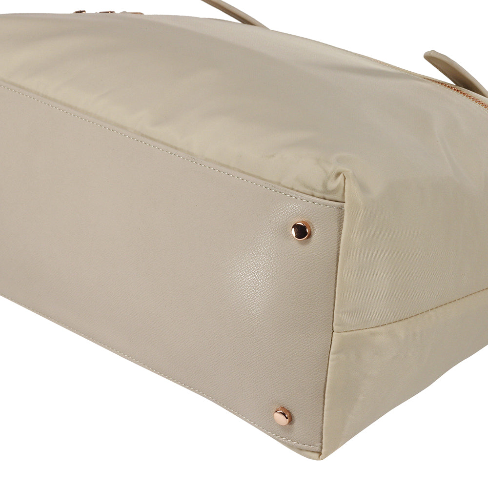 Cartera Fashion City Shopping Bag M With Laptop Com Rosa Claro