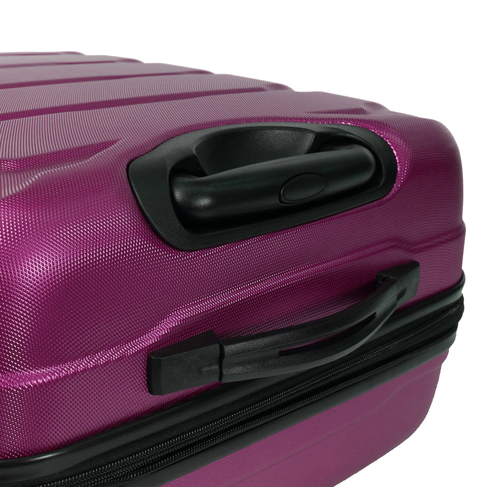  Maleta Rígida Empire Spinner 24  Mediana Rosa 