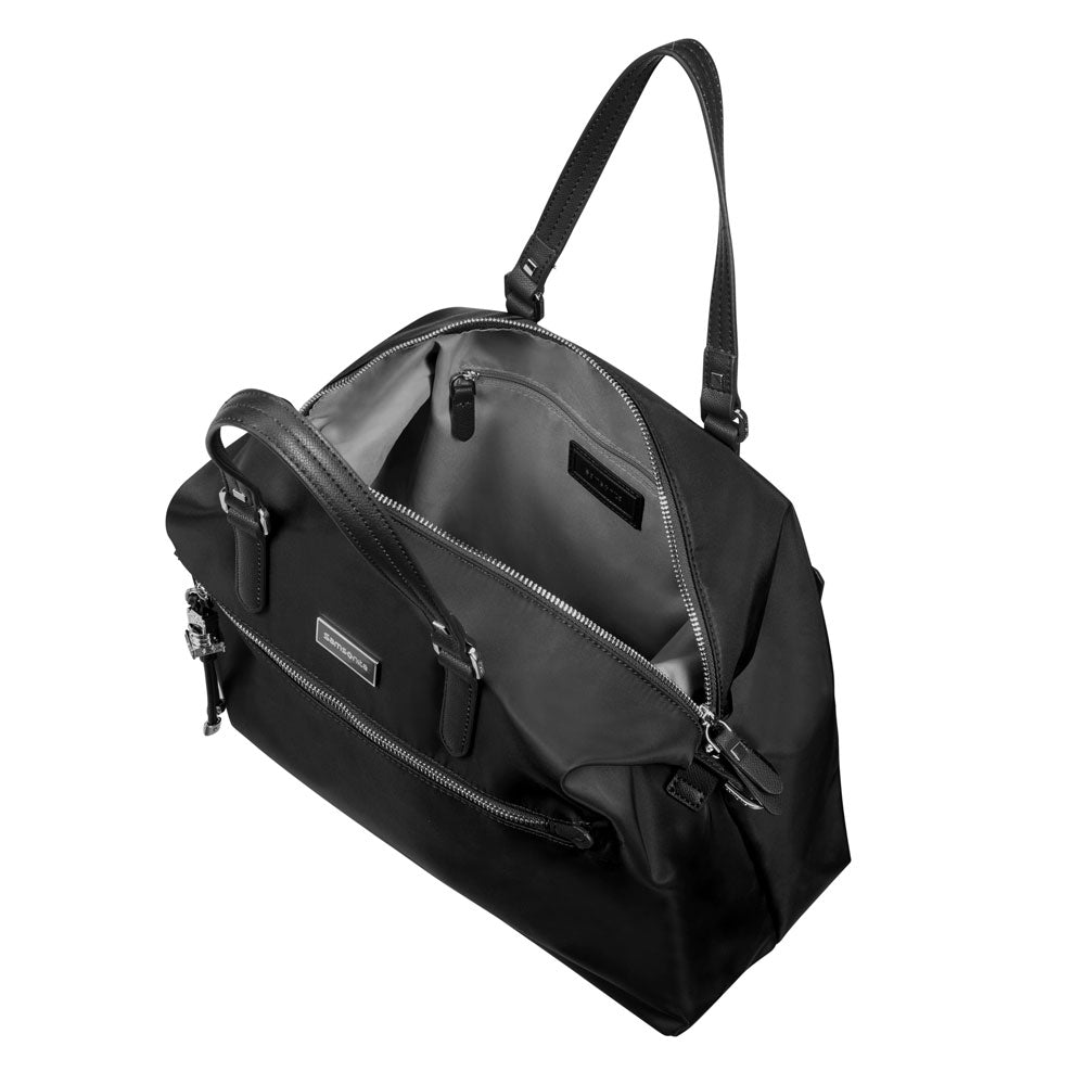 Cartera Karissa Duffle S Black Grande 20 Lts