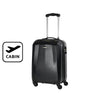 Maleta Rígida Hudson Spinner 50/18 Negro Cabina