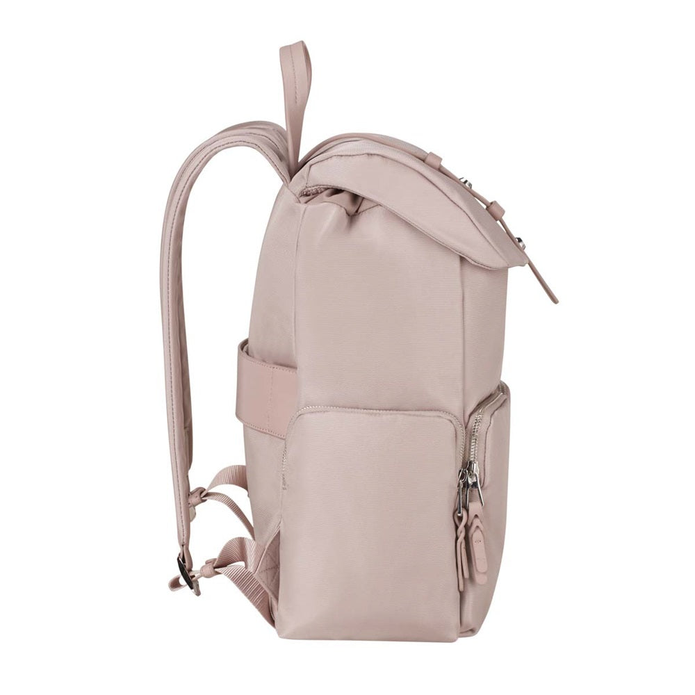 Mochila YOURBAN Backpack 4 pockets + Flap 14.1  Grande ROSE