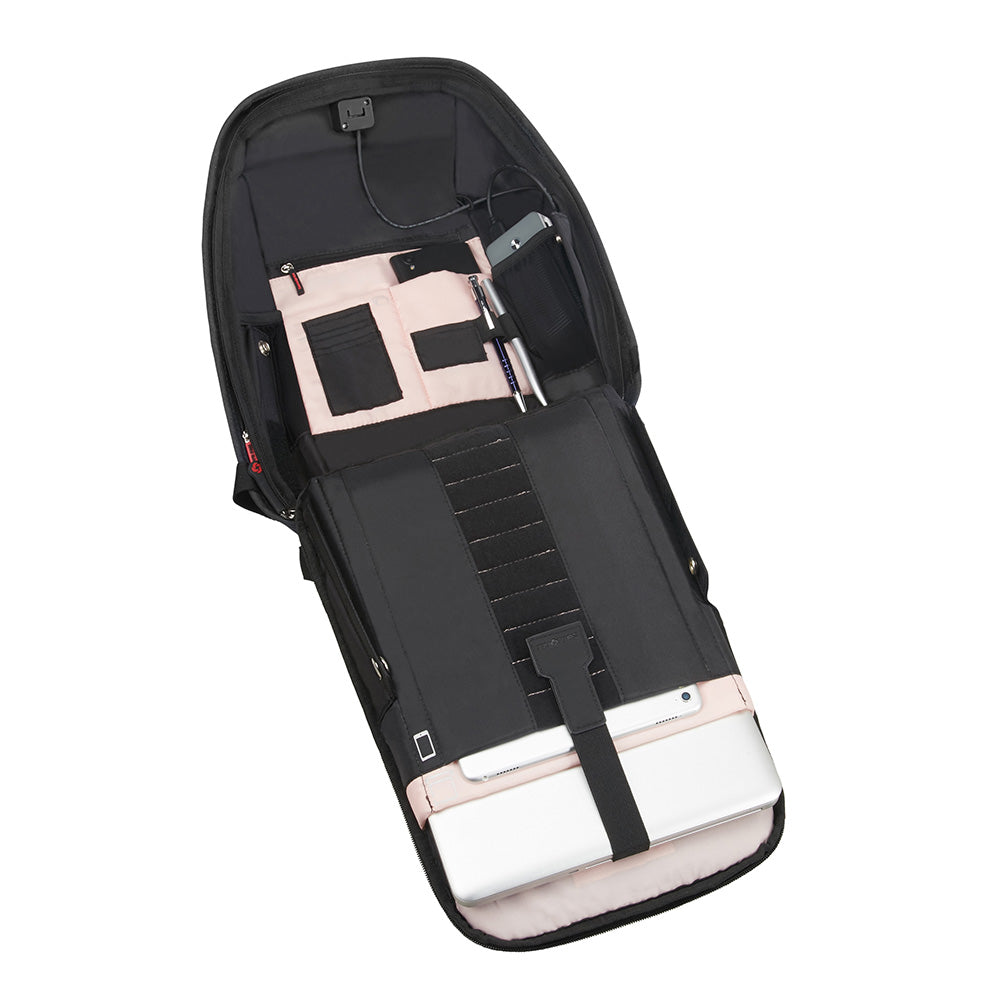 Mochila Securipak 14.1" Black Steel