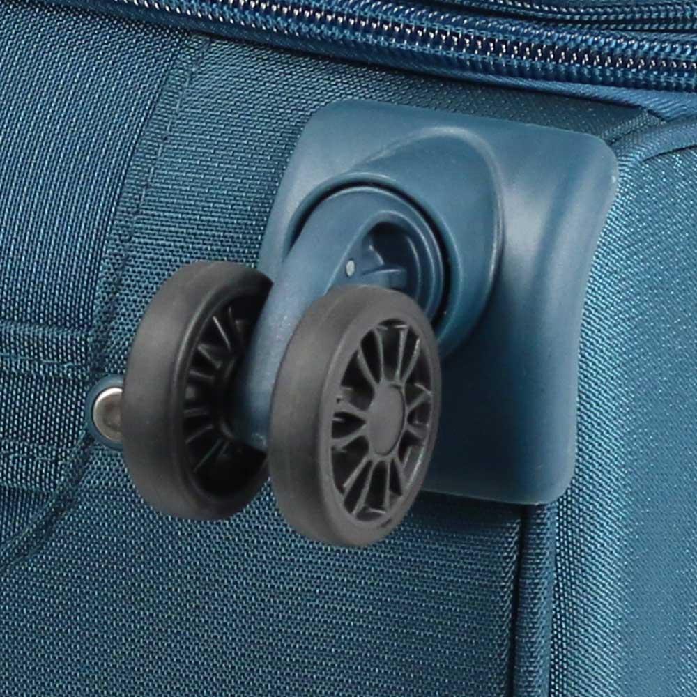  Maleta Suave DAKAR 2.0 SPINNER 19  EXP Chica PETROL BLUE 
