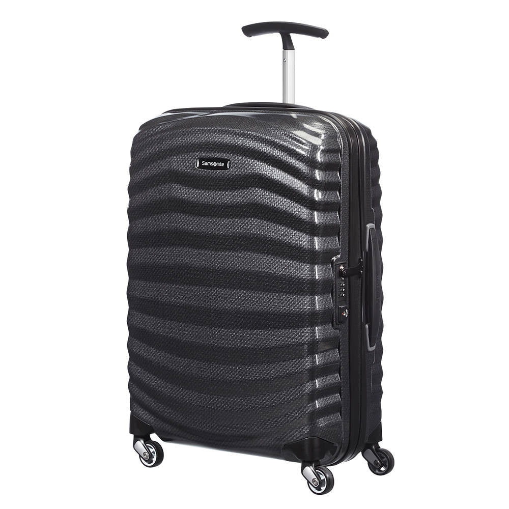 Maleta Rígida Lite-Shock Spinner 55/20 Negra Xl