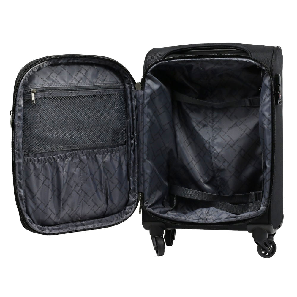  Maleta Suave TENERIFE SPINNER 19  Chica BLACK 