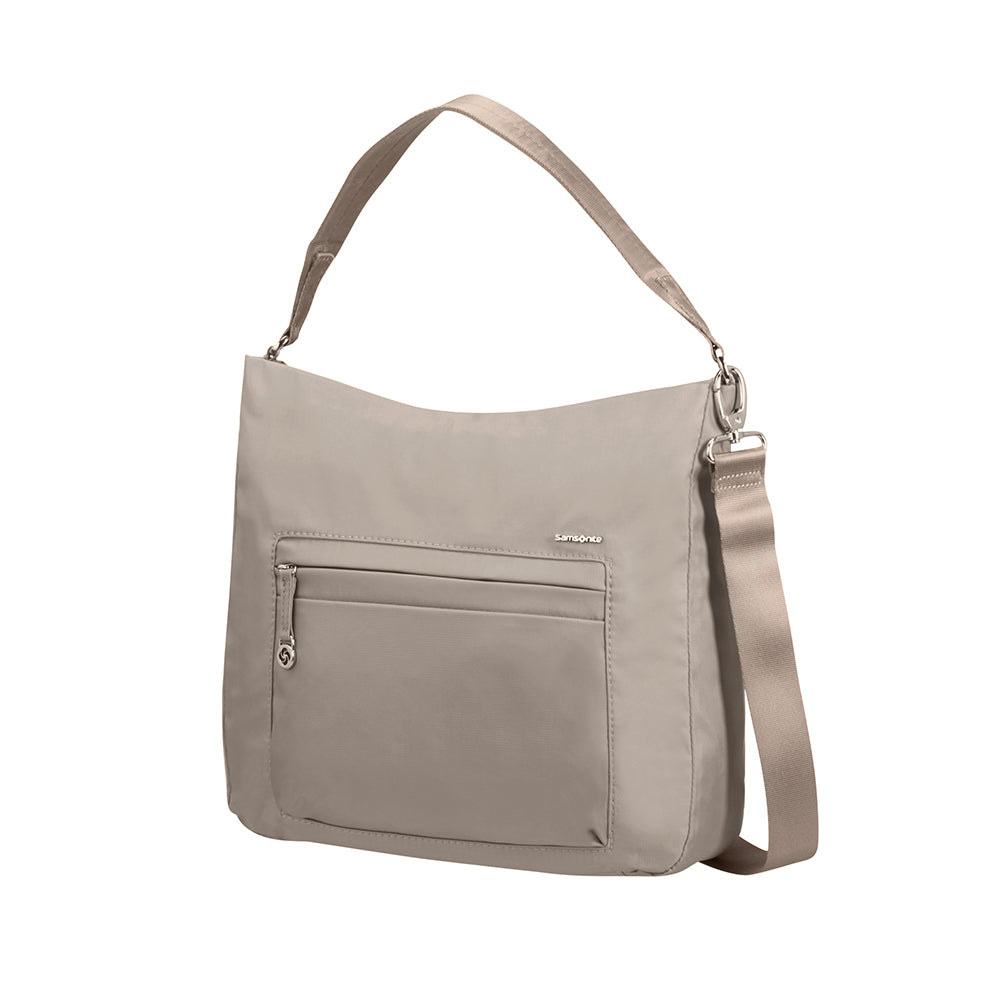  Bolsa Move 2.0 Vertical Hobo Mediana Taupe 