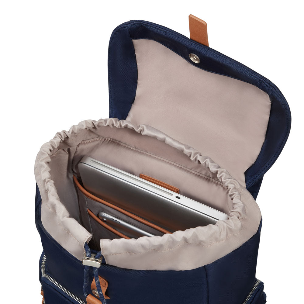  Mochila YOURBAN Backpack 4 pockets + Flap 14.1  Grande Midnight Blue 
