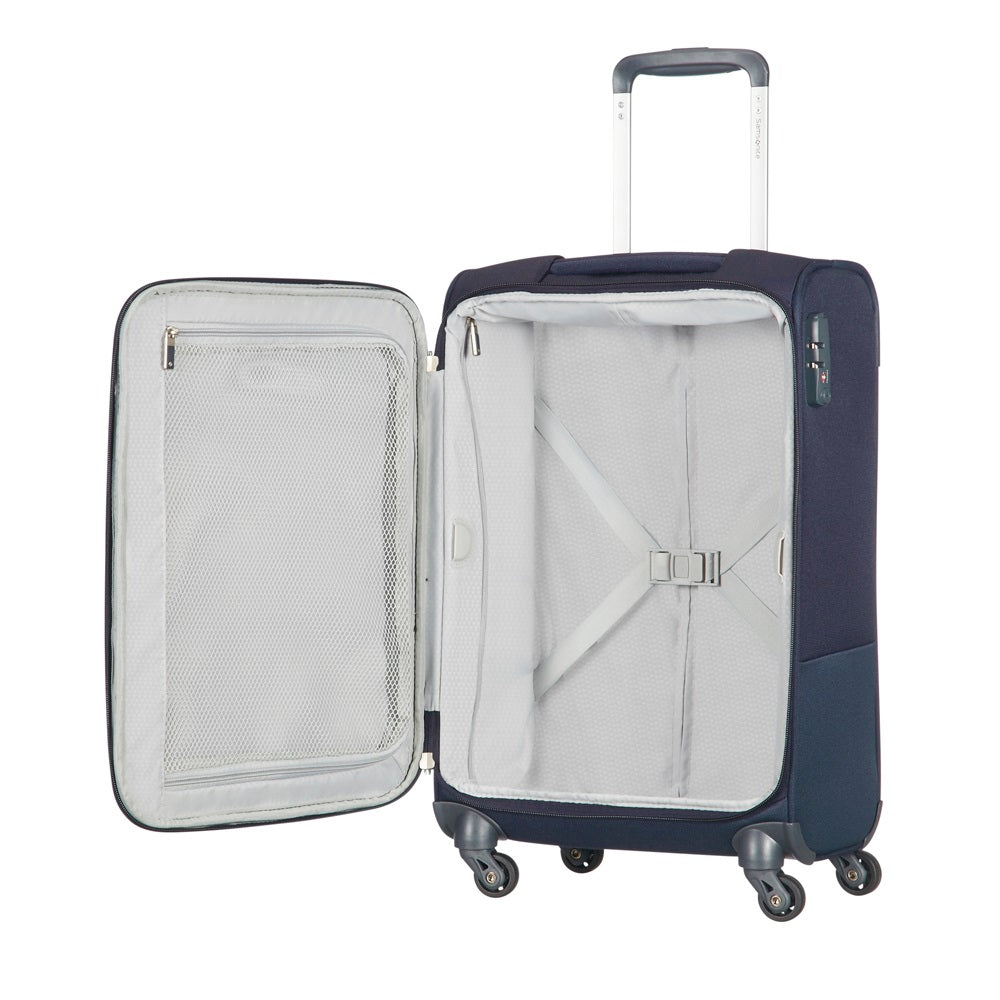 Maleta Basefolk Spinner 23 Exp Blue M 60,5 Lts