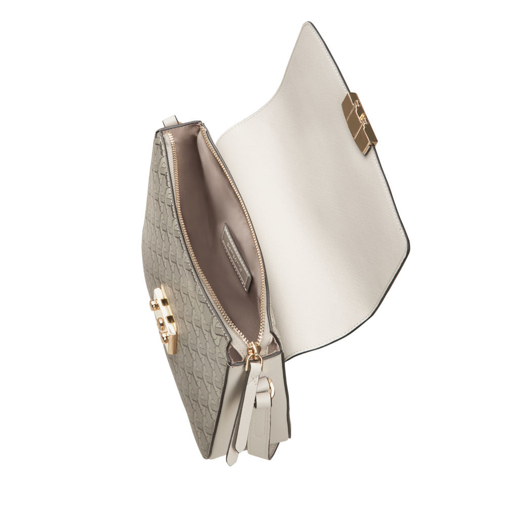 Cartera Ladies Handbags Pillar Reload Shoulder Bag Light Grey Mn M 0,68 Lts