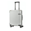 Maleta Rígida Evoa Spinner 55/20 Plata Cepillada Cabina