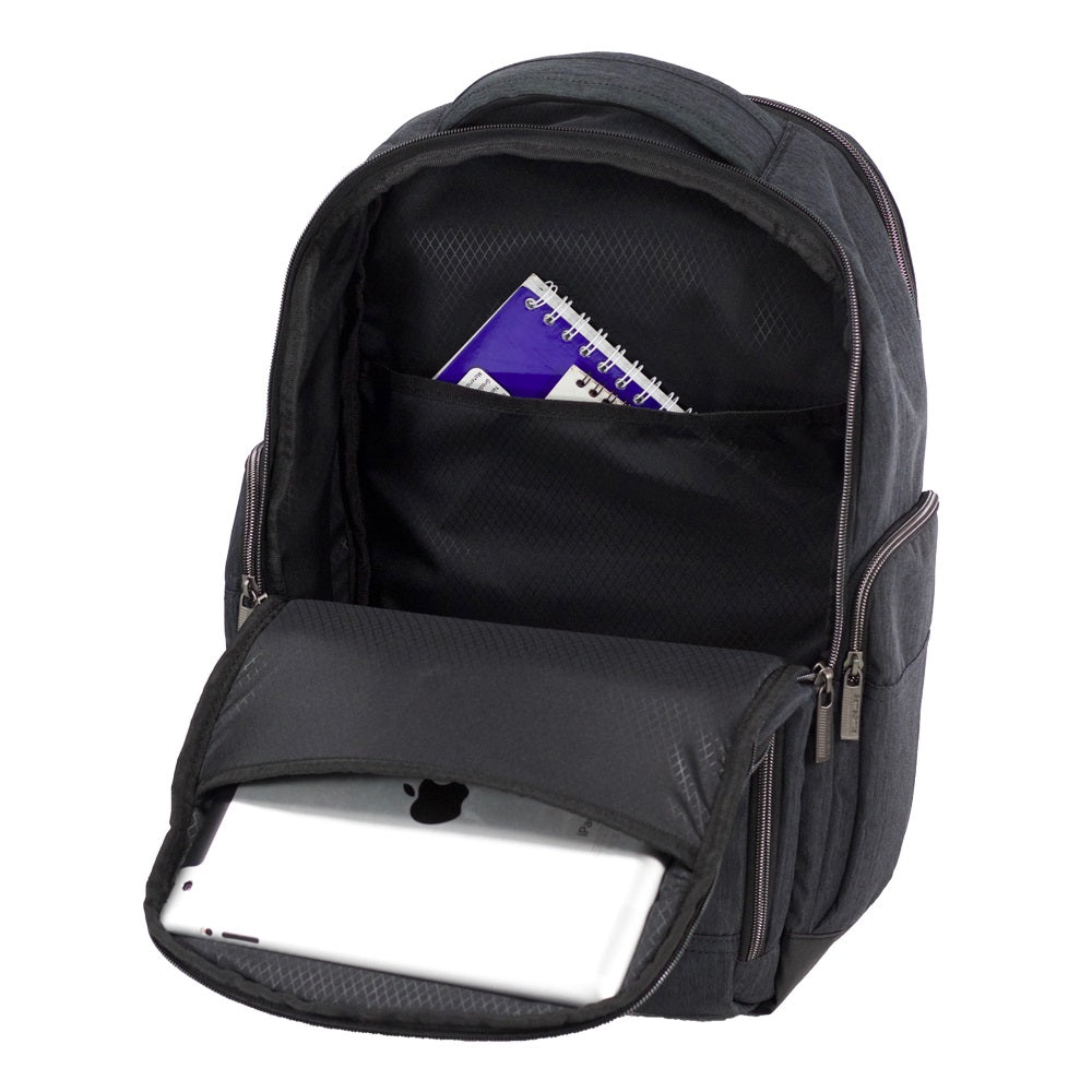  Mochila MODERN UTILITY DOUBLE SHOT BPK CHARCOAL HEATHER/CHARCOAL 