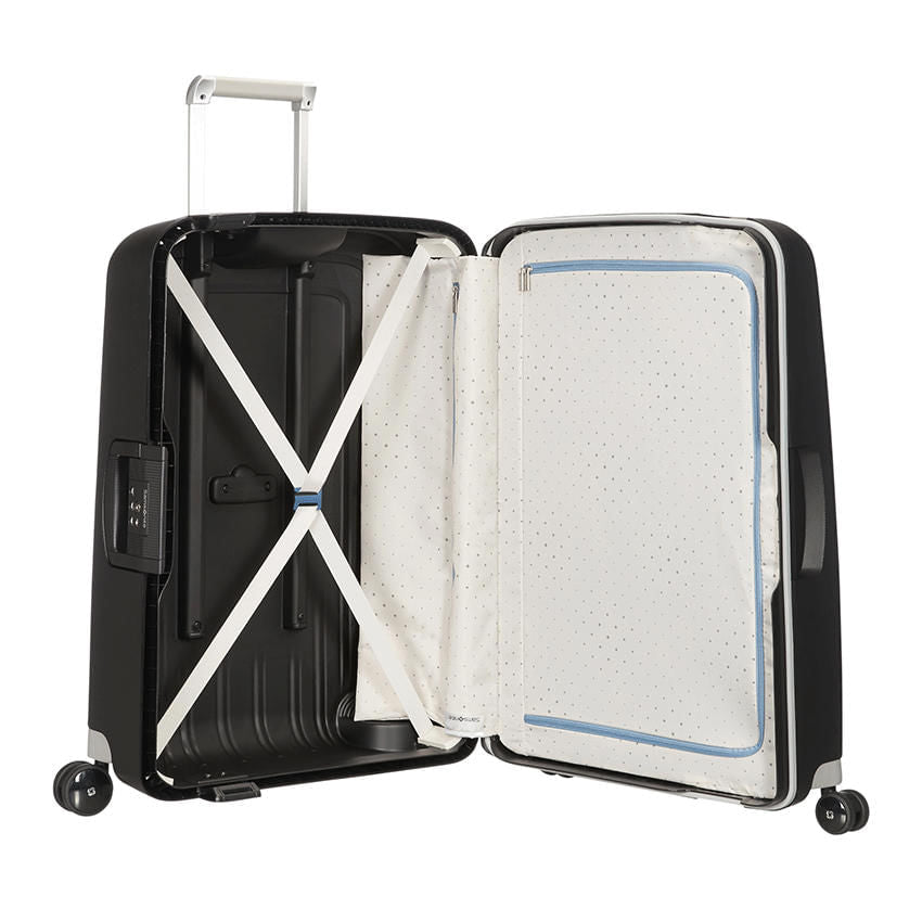 Maleta Rígida S Cure Spinner 075 Negro L