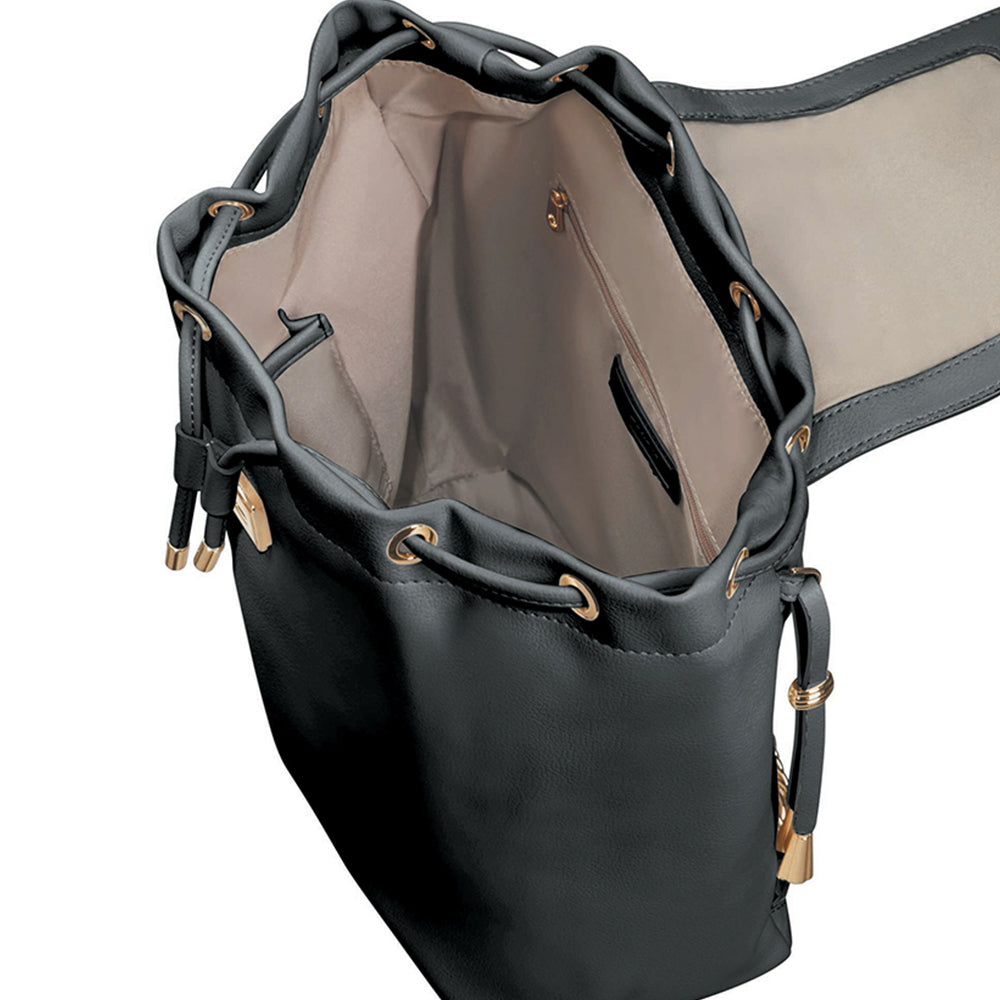 Mochila Satiny 2.0 Backpack Black Mediana 3,8 Lts