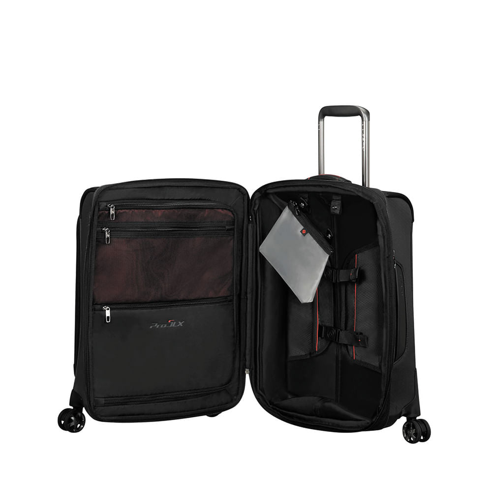  Maleta Suave PRO-DLX 5 SPINNER 55/20 EXP Chica BLACK 