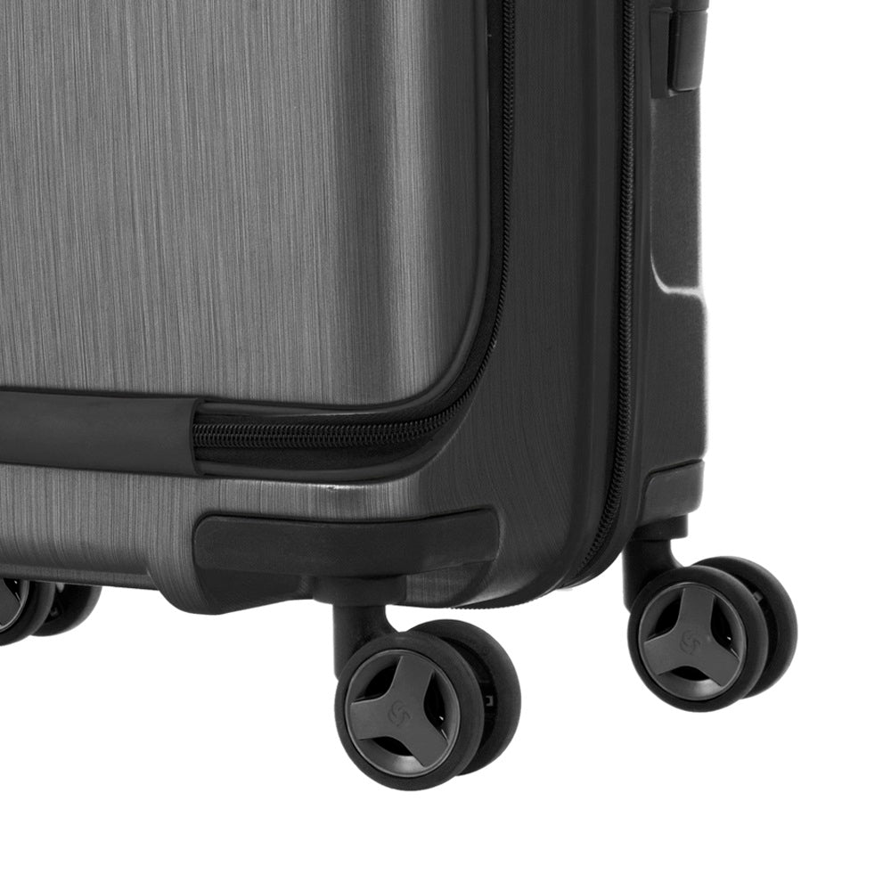 Maleta Evoa Front Pocket Brushed Black Cabina 33 Lts