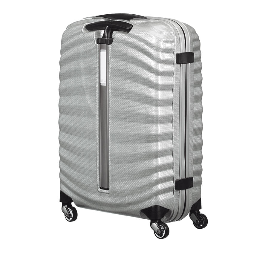 Maleta Rígida Lite-Shock Spinner 55/20 Plata Cabina