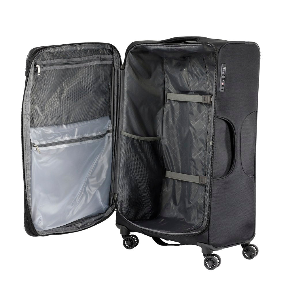  Maleta Suave DAKAR 2.0 SPINNER 28  EXP Grande BLACK 