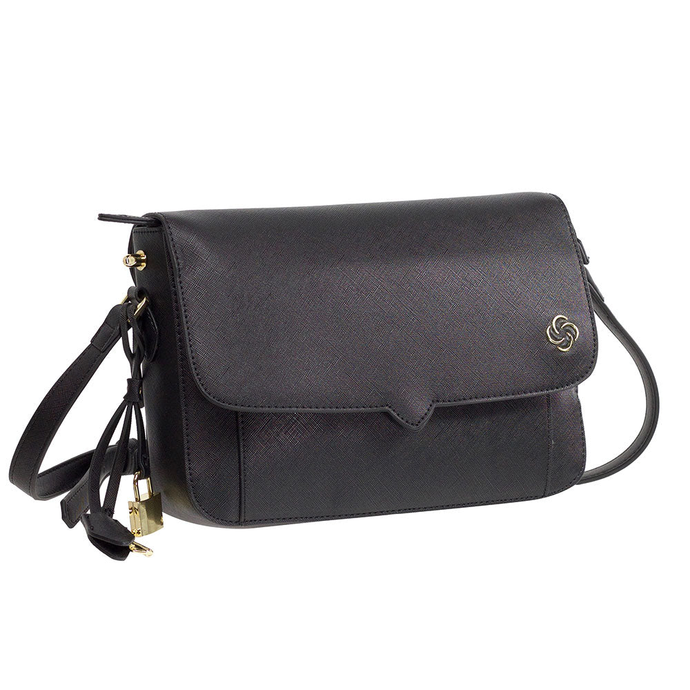 Cartera Miss Chic Shoulder Bag W / Flap Negro