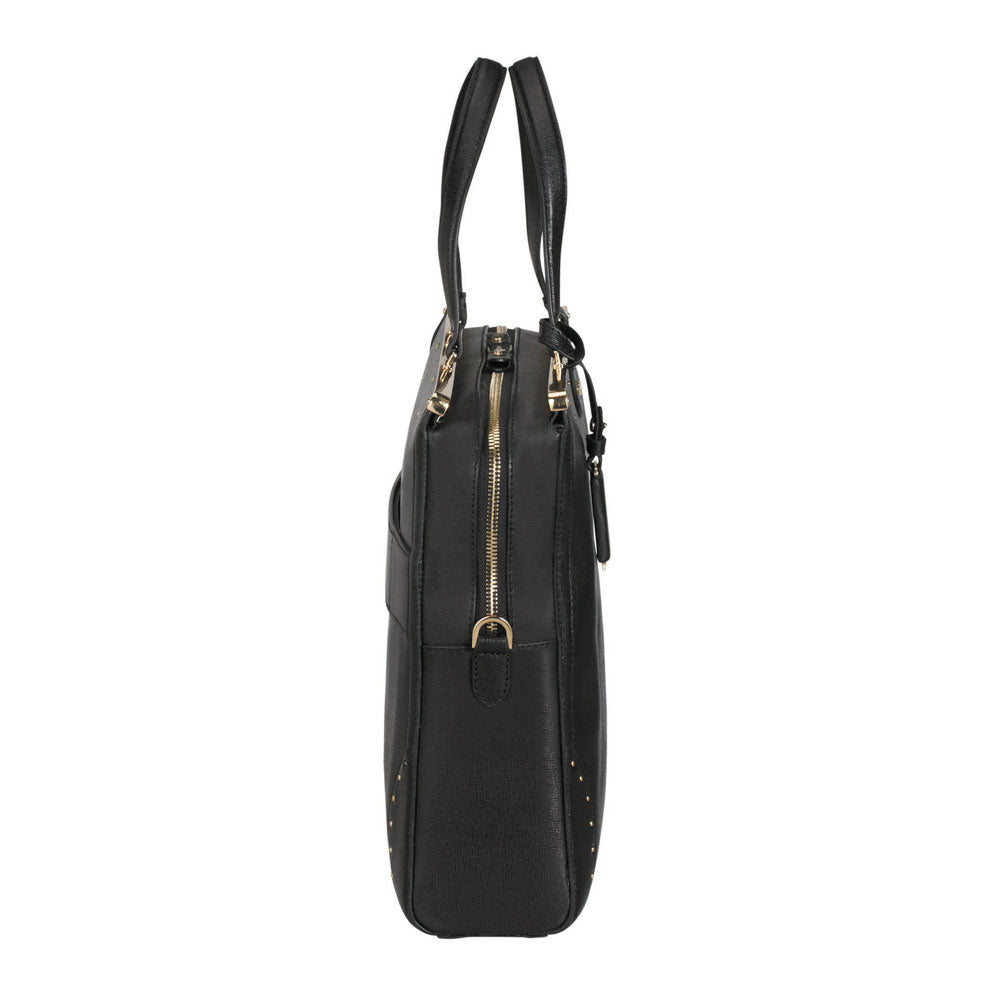 Cartera Elizabeth Bailhandle 14.1" Black Grande 3,6 Lts