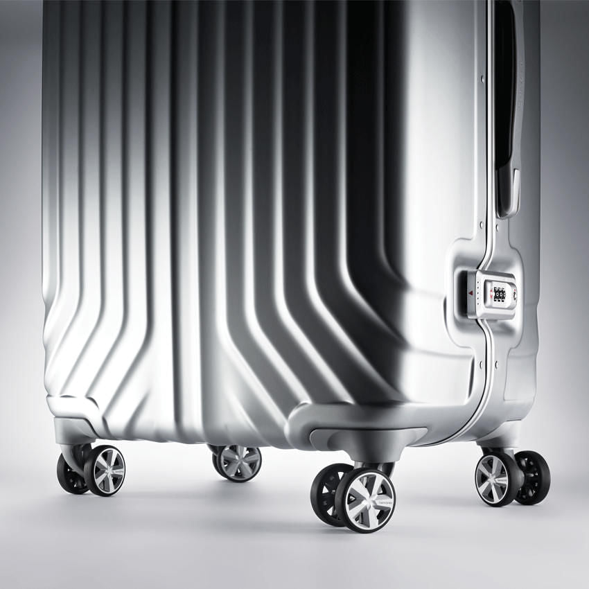 Maleta Rígida Tru-Frame Spinner 76/28 Fr Plata Mate L
