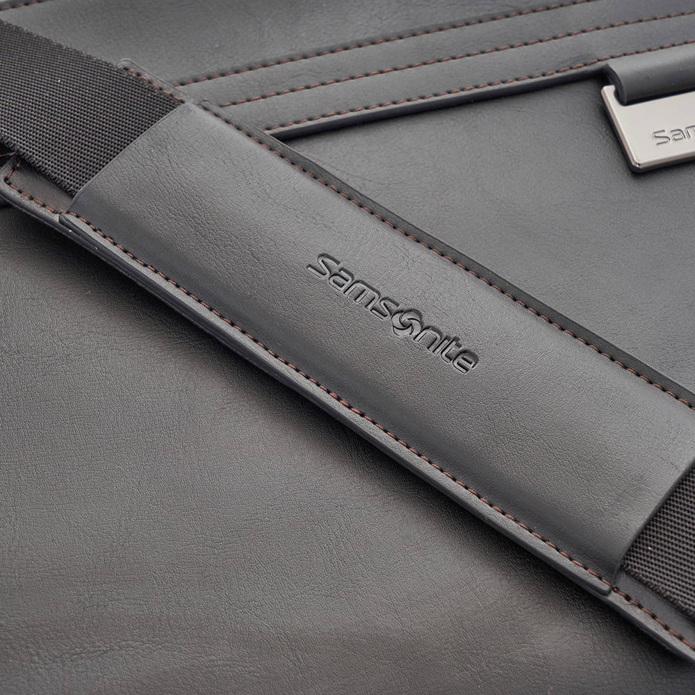  Maletín Savio Leather Iv Laptop Briefcase Negro 