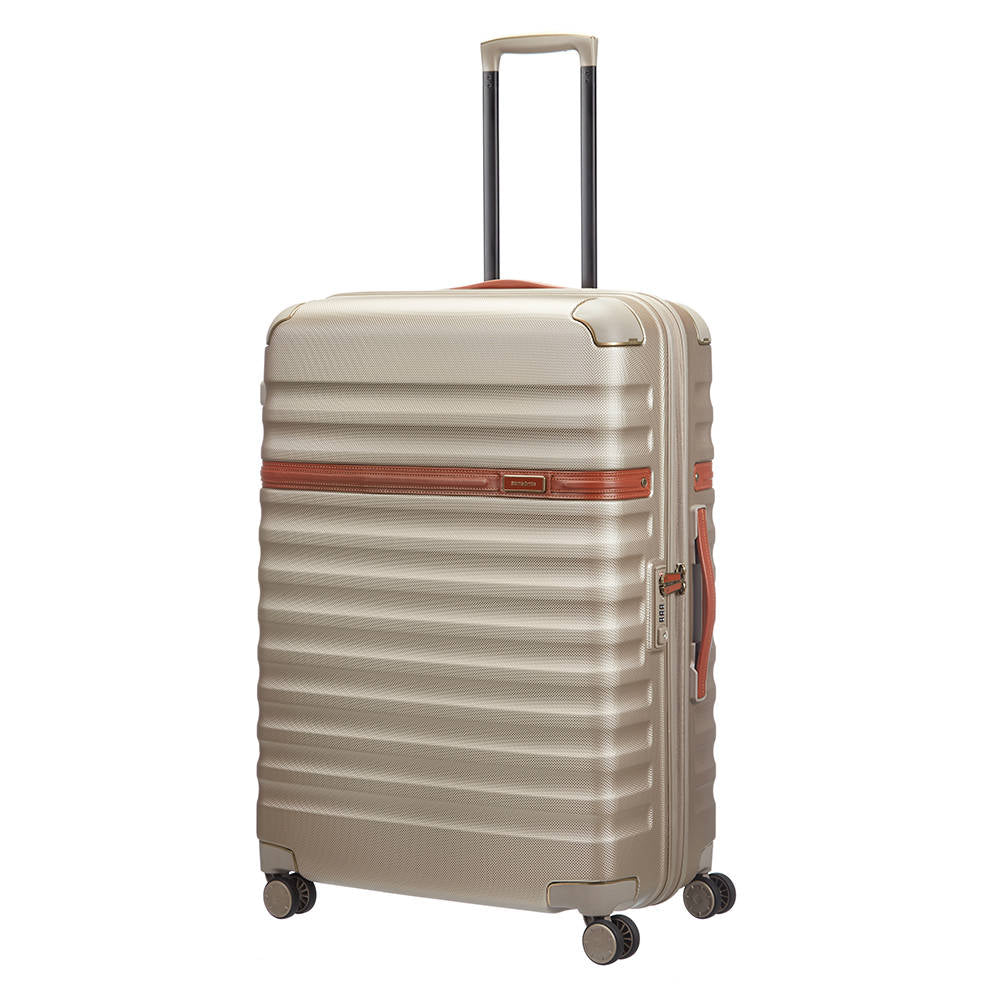  Maleta Rígida Black Label Sbl Richmond Spinner 75/28 Grande Café 