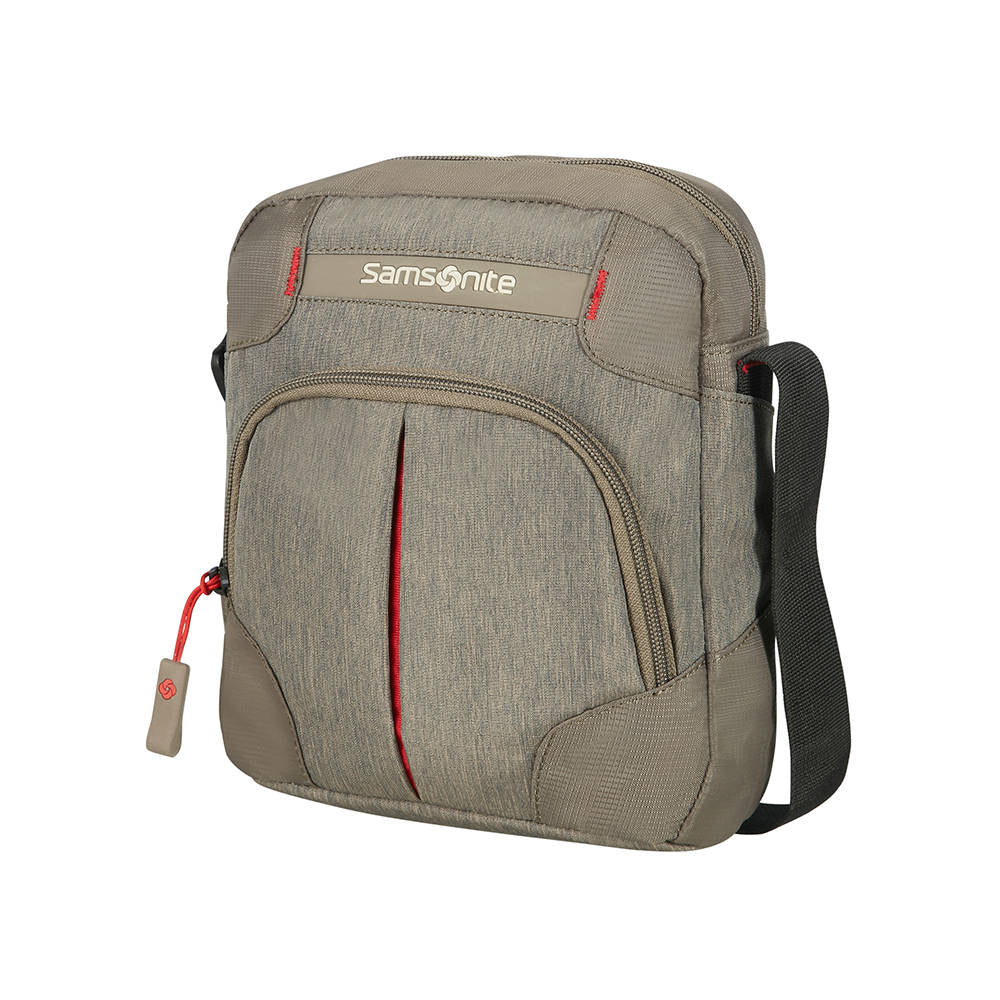 Bolso Rewind Tablet Cross-Over Gris Pardo